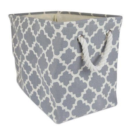 CONVENIENCE CONCEPTS Storage Bin, Polyester, Gray HI2567936